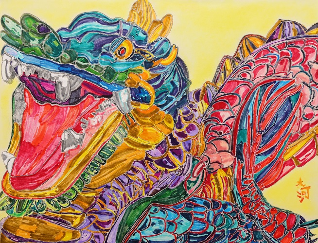 「龍神吼える」杉田大河