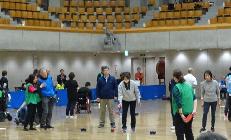 ボッチャ交流大会予選大会