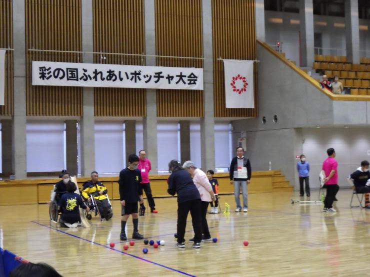 ふれあいボッチャ大会