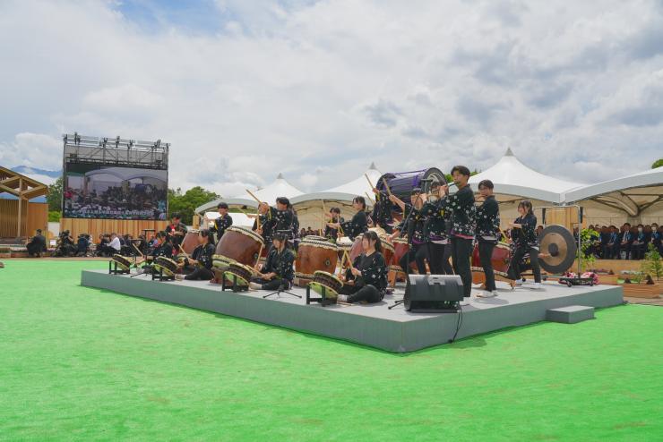 プロローグ・和太鼓演奏