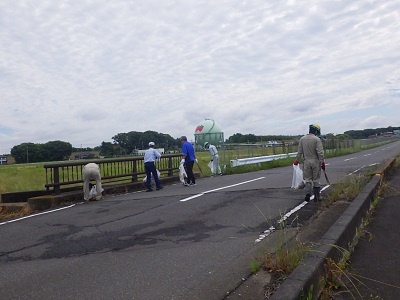 清掃活動スタート