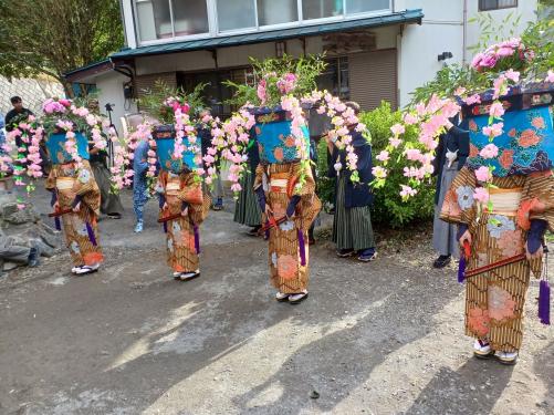 画像：浦山大日堂獅子舞