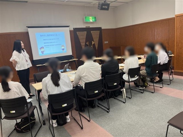 業務説明・相談会の様子