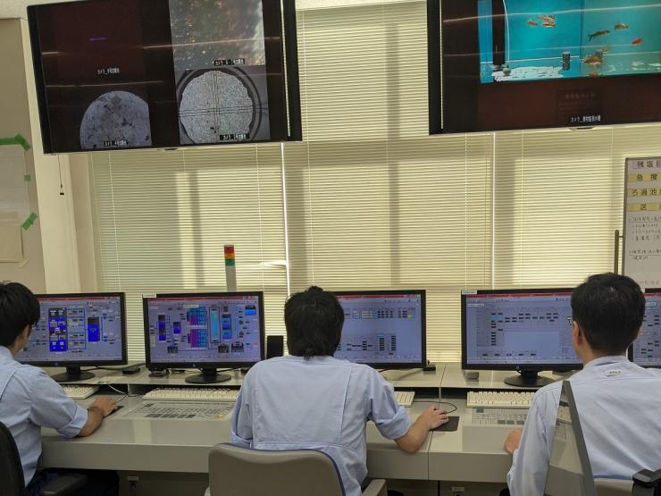 管理室の様子