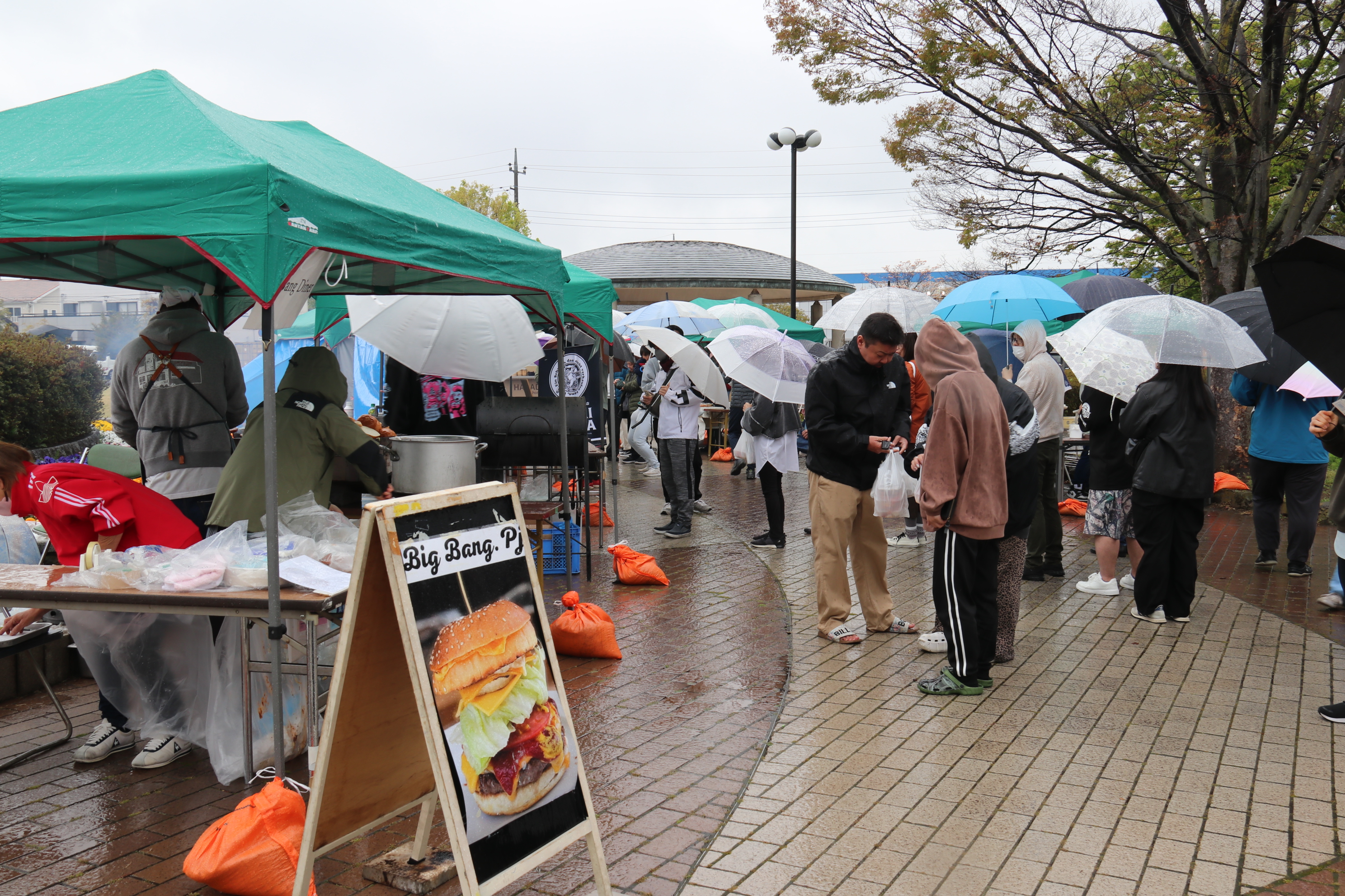 ハンバーガーフェスの様子