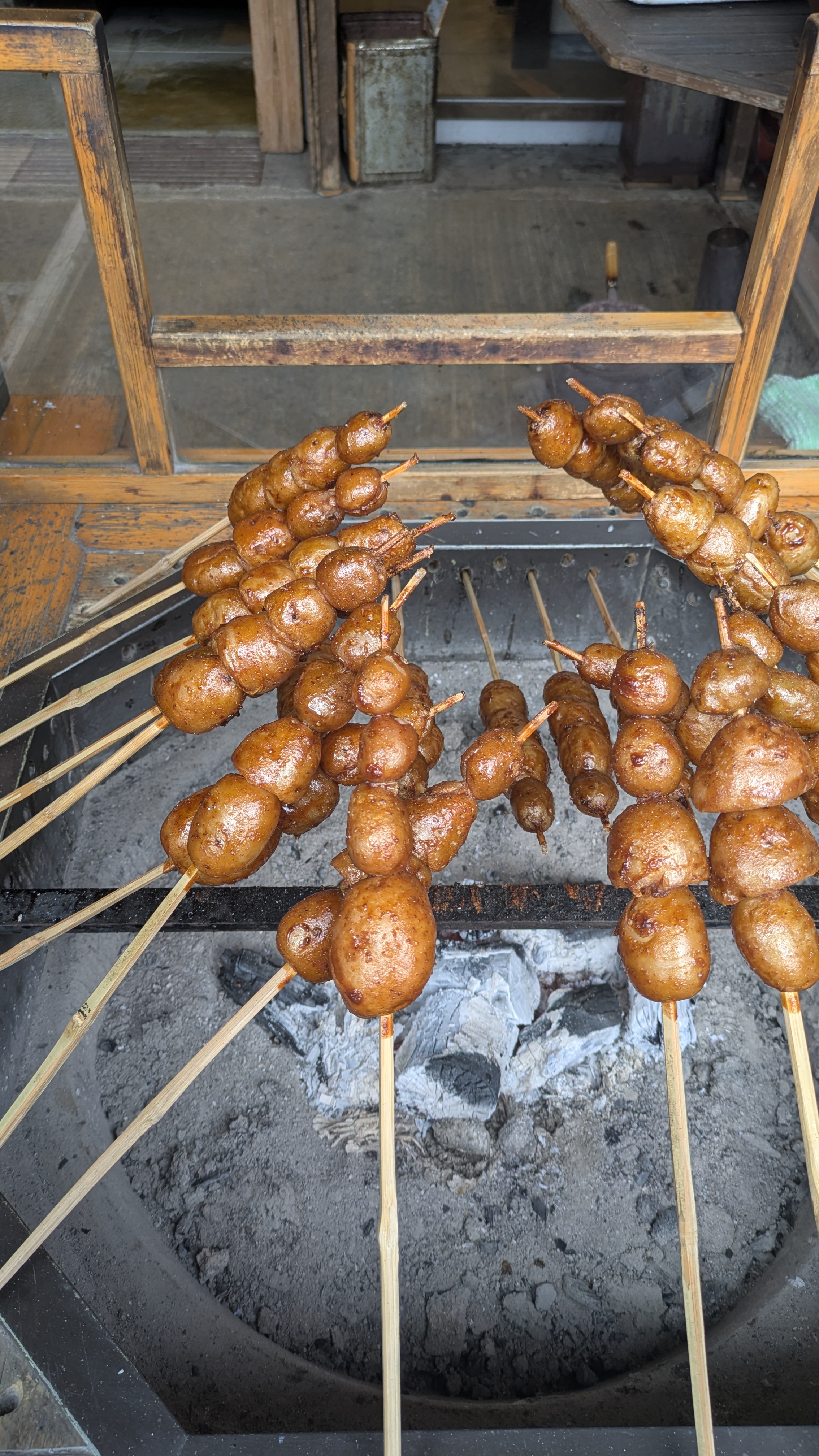 中津川いもを使った田楽