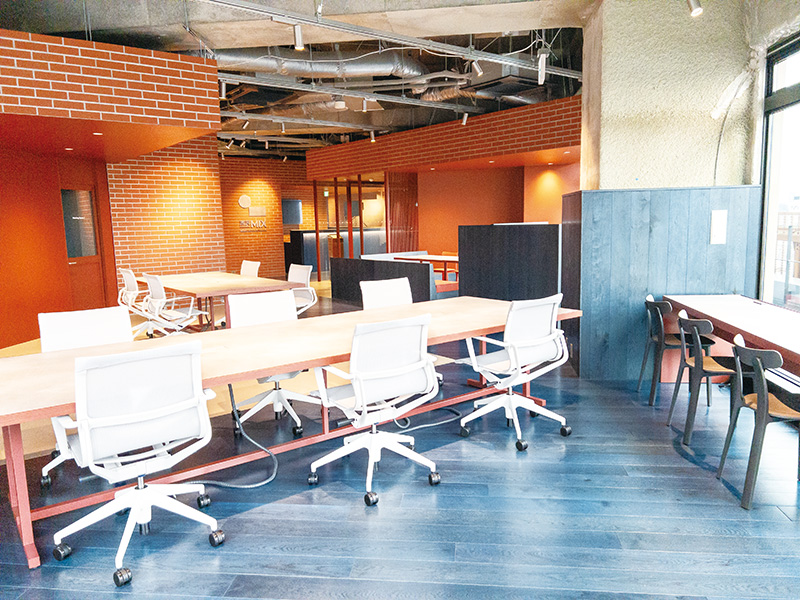 コワーキングスペースの写真