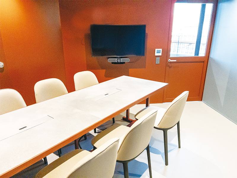 ミーティングルームの写真