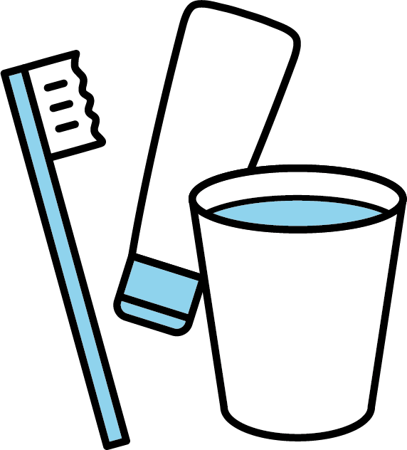 歯磨きのイラスト