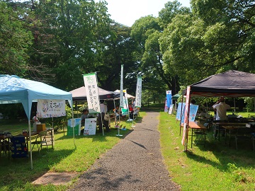 体験ブース設営