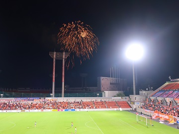 アルディージャ戦花火