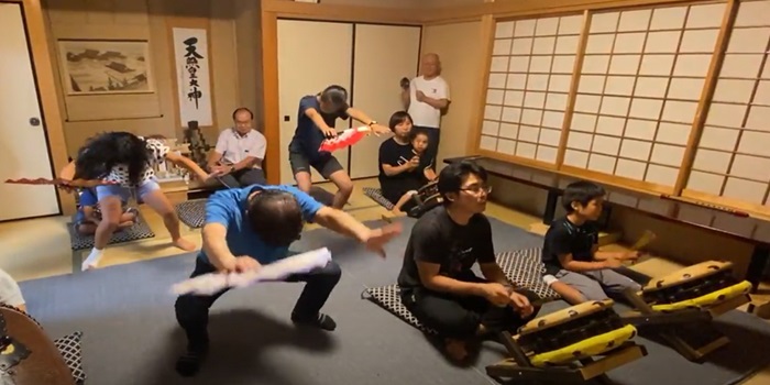 画像：伝統文化・芸能継承体験ワークショップ