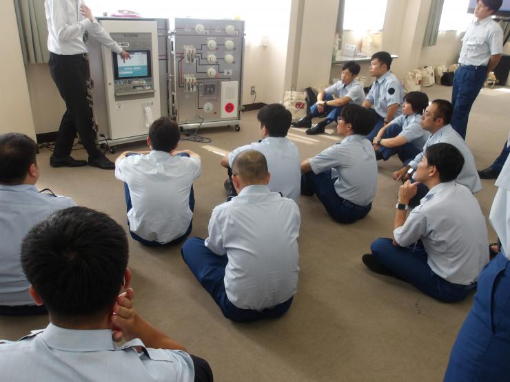 消防用設備査察実習