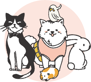 ペットのイラスト