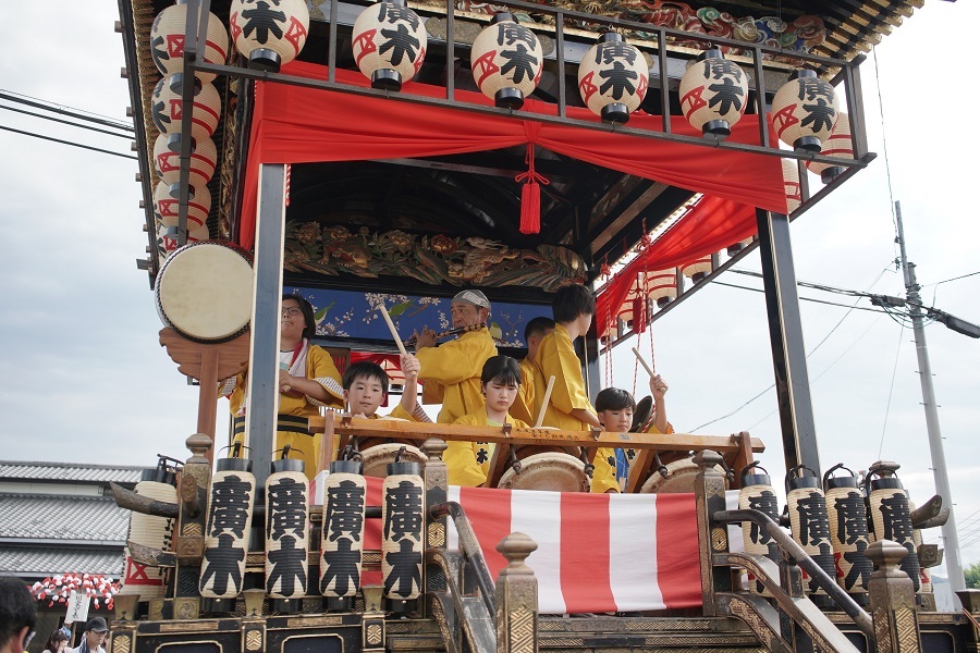 画像：広木屋台囃子