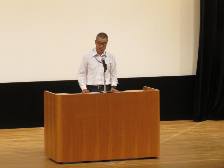 本庄市危機管理課長の挨拶