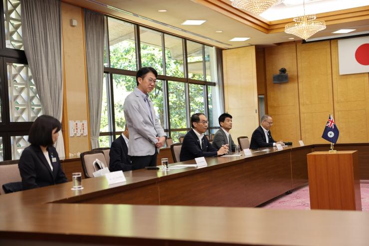 白土幸仁議長の写真