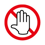 ストップ!滞納のイメージイラスト