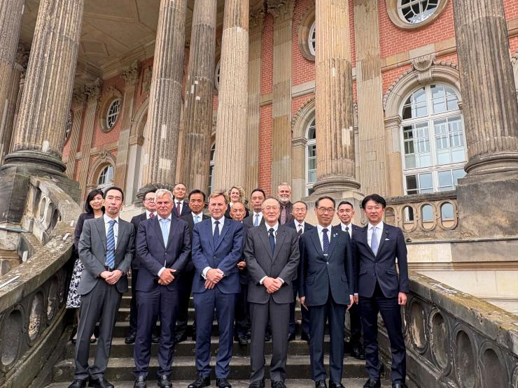 ポツダム大学と県内大学との協定締結式