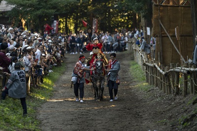 画像：出雲伊波比神社のやぶさめ