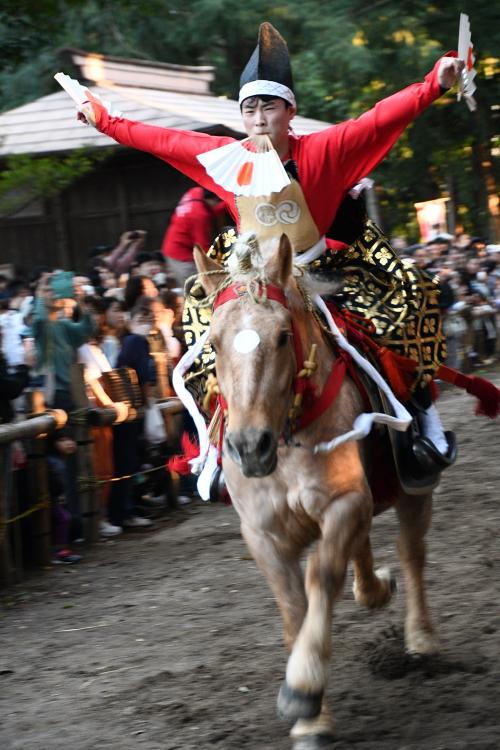 画像：出雲伊波比神社のやぶさめ
