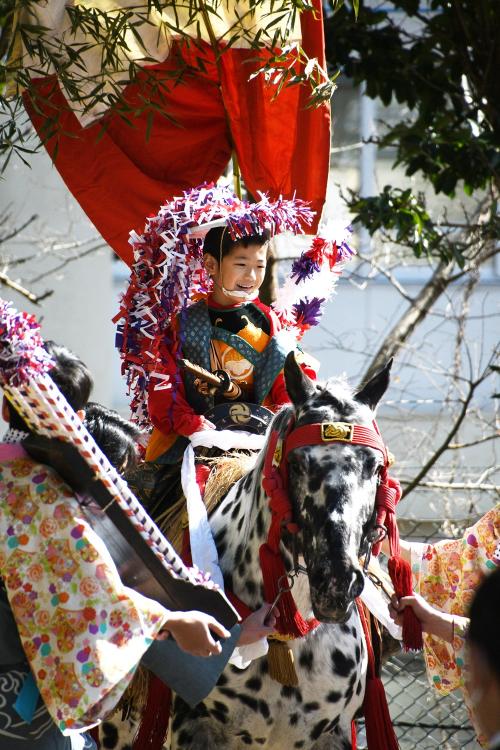 画像：出雲伊波比神社のやぶさめ