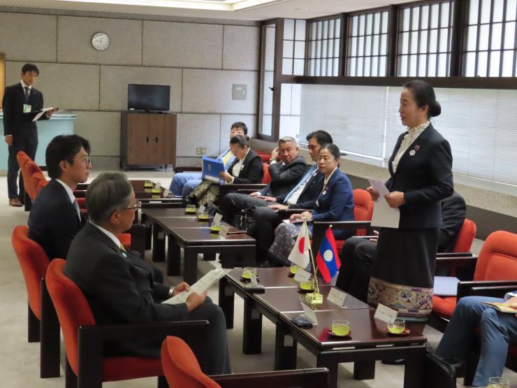 白土幸仁議長の写真