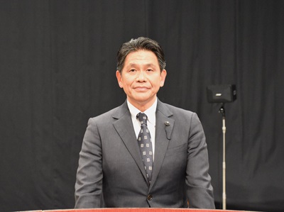 蒲生団長の写真