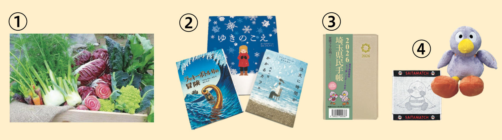 彩の国だより11月号プレゼントの写真