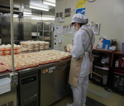 仕事をしている様子