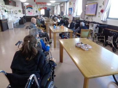 仕事をしている様子