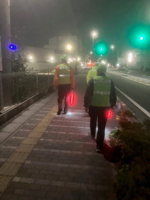 道路のパトロール