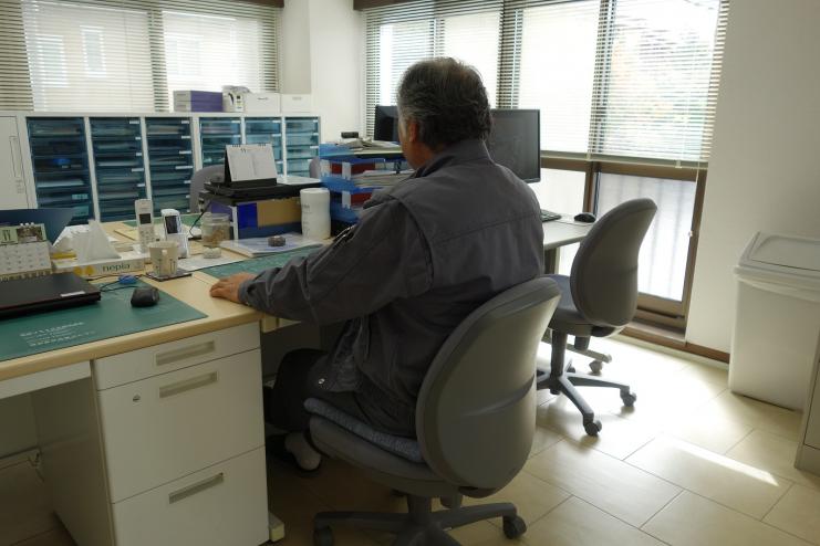 古内土木株式会社事務所の様子