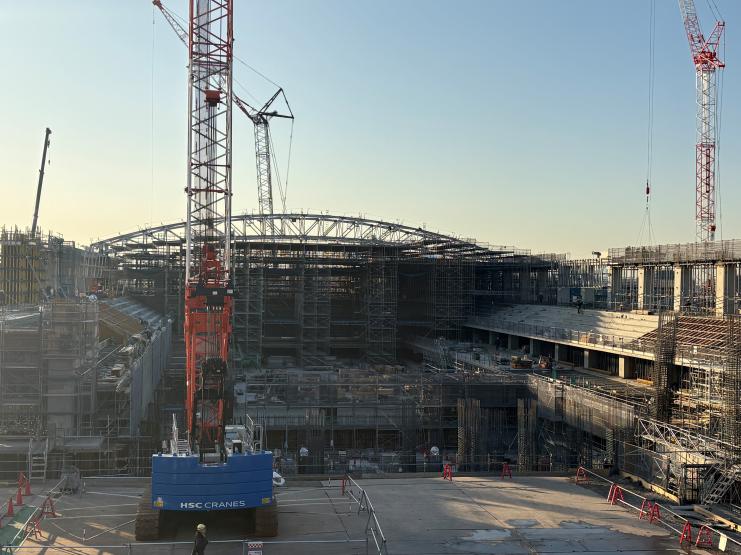 躯体・屋根工事写真