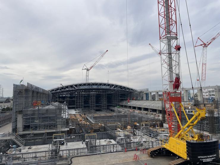 躯体・屋根工事写真