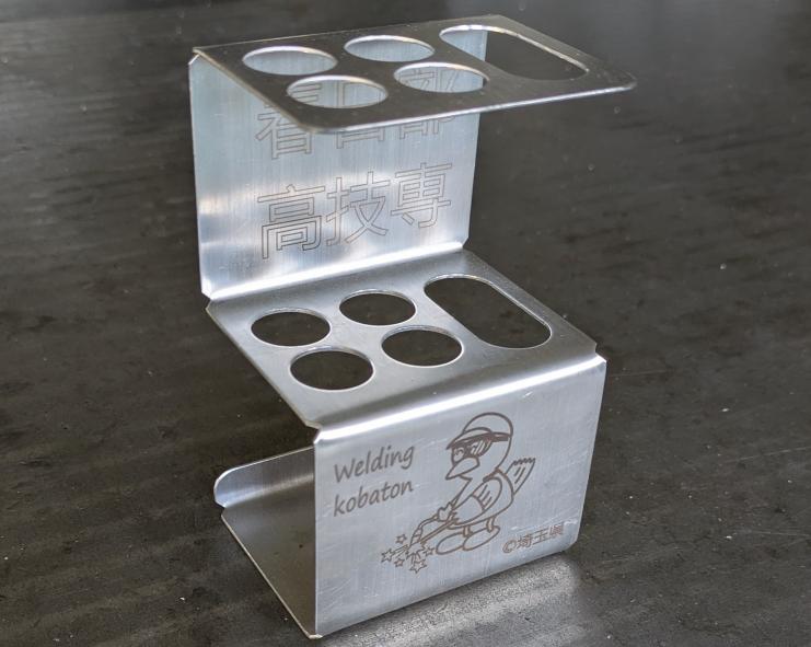 レーザー刻印体験作品