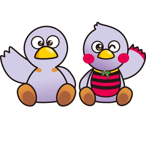 コバトンとさいたまっちの画像