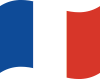 フランス国旗のイラスト