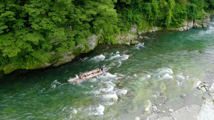 荒川長瀞の風景