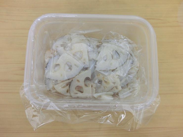 れんこんの保存方法2