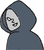 悪い人のイラスト
