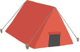 テントのイラスト