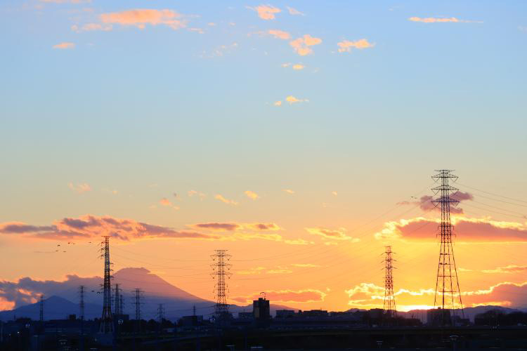 富士山の写真