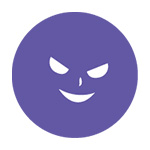 悪い人のイラスト