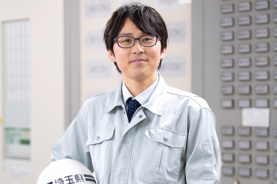 設備職の顔写真