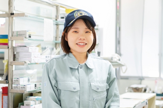 化学職の顔写真