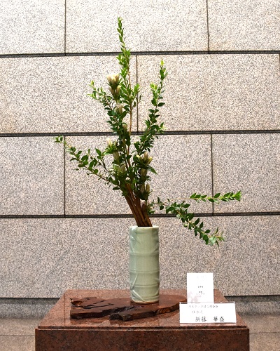 9月2日生け花の写真