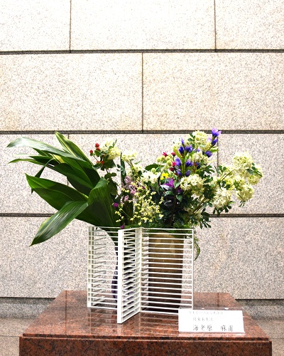 9月9日生け花の写真