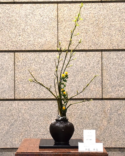 4月22日生け花写真