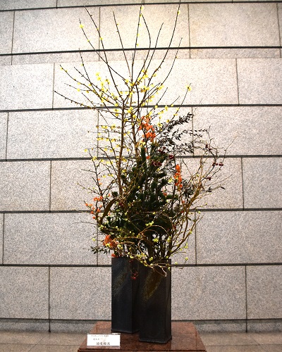1月14日生け花写真